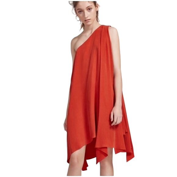C/MEO Collective Step Aside Dress in Poppy Size XS - Picture 1 of 9